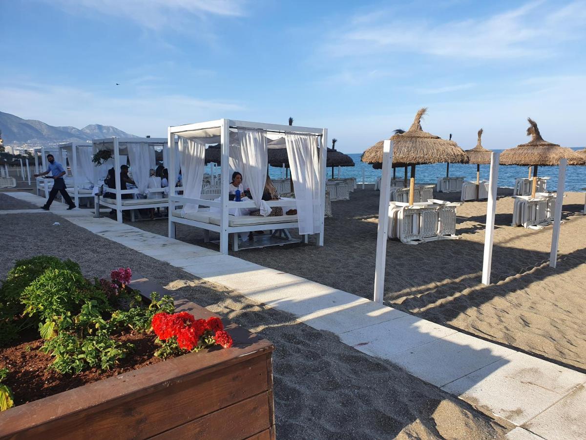 Luxury Beachfront Apartment With Pool, Sauna, Fitness And Gym In Province Malaga, Andalusia Mijas Esterno foto