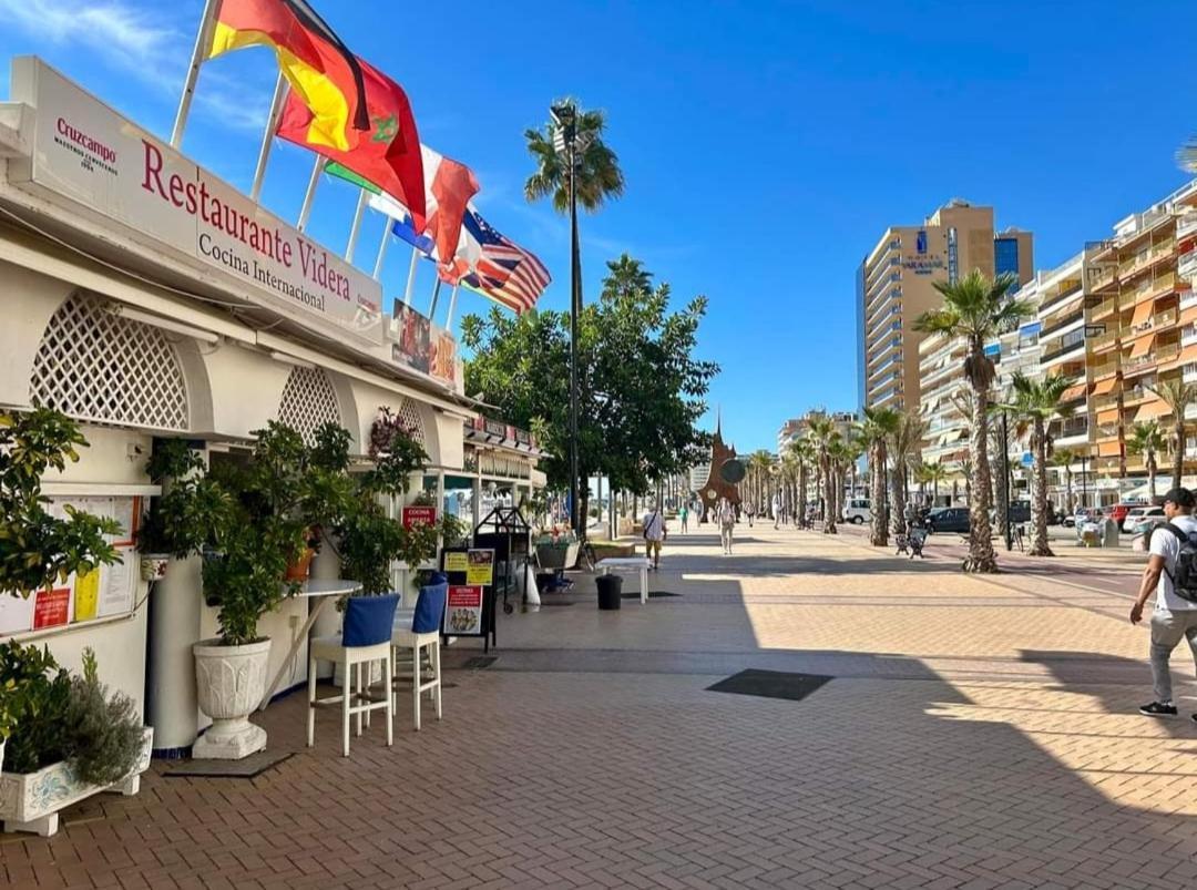 Luxury Beachfront Apartment With Pool, Sauna, Fitness And Gym In Province Malaga, Andalusia Mijas Esterno foto
