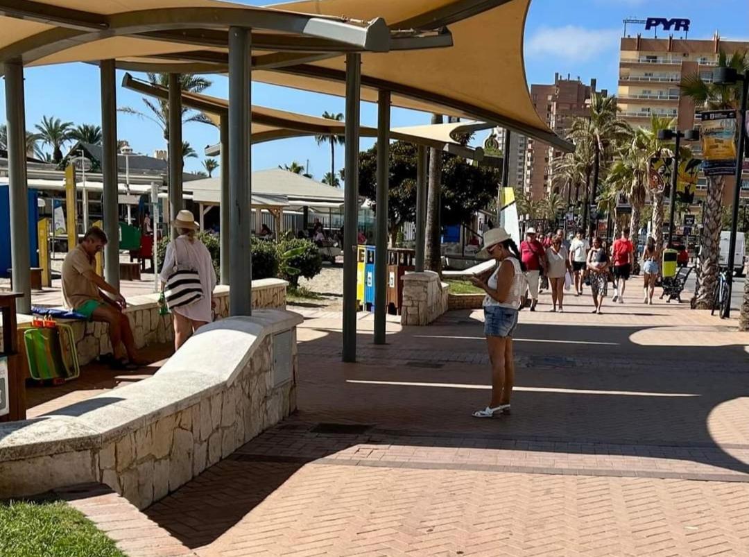 Luxury Beachfront Apartment With Pool, Sauna, Fitness And Gym In Province Malaga, Andalusia Mijas Esterno foto